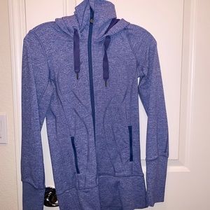 Lululemon Purple Hooded Jacket